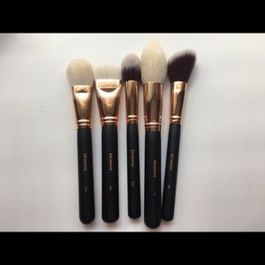 Morphe Rose Gold Makeup Brushes